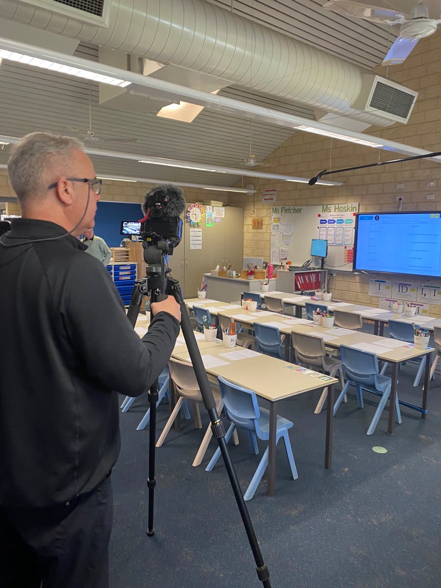 <a href="/EdResearchAU/">Australian Education Research Organisation (AERO)</a> AERO
 filming day at Serpentine PS! We are so excited to be the first WA primary school for this special project!
@EbonyDowson <a href="/PennyAB76/">Penny Blomfield</a>