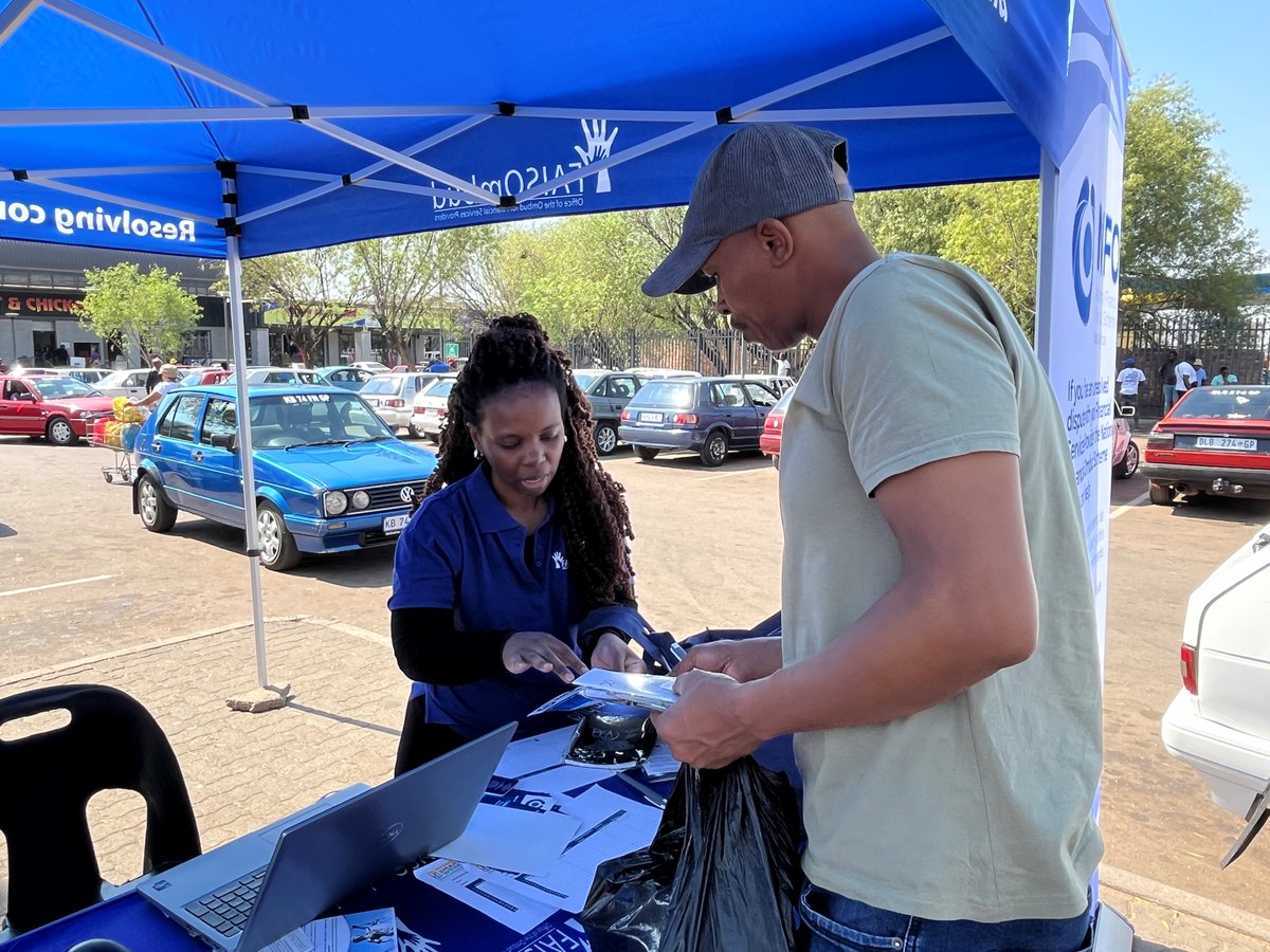 On Monday, we successfully kicked off our first collaborative initiative for the <a href="/MSW_SA/">MSWSA</a>  with <a href="/NFO_Ombud/">National Financial Ombud Scheme South Africa (NFO)</a>  and <a href="/OPFA_SA/">OPFA South Africa</a>  at the Denlyn Shopping Centre in Mamelodi! We engaged with consumers, providing them with valuable information and support on financial matters.