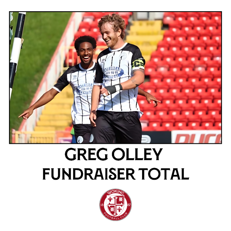 wokingfc's tweet photo. Woking Football Club would like to thank our supporters for generously contributing to the bucket collection for Greg Olley on Monday.

We raised £1,325, which was a superb effort.

For more info, including how you can still donate, please visit our website.👇
