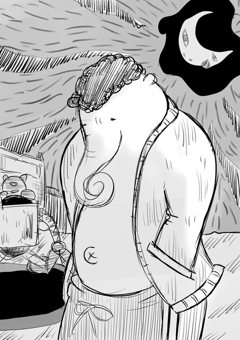 今週は仕事に集中しないといけないから落書きで気を済ました…#落書き好きさんと繋がりたい #イラスト練習 #お絵描き 