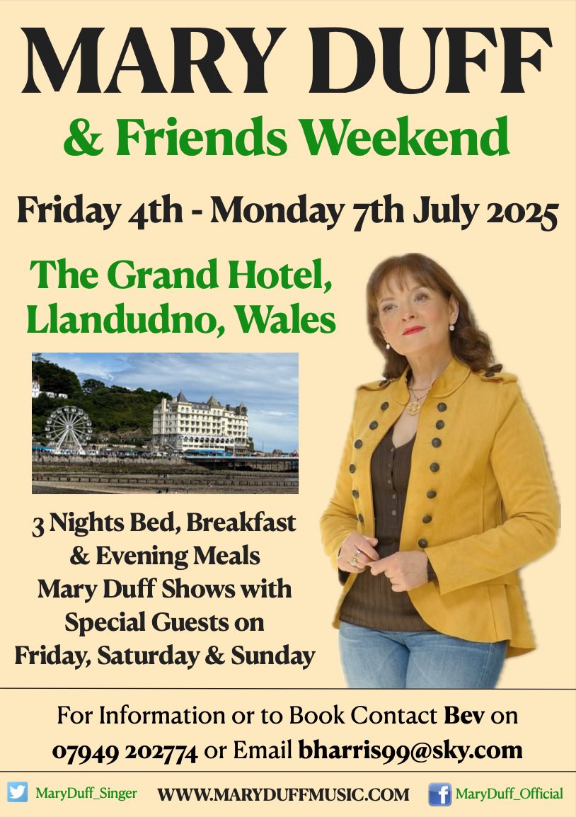 Mary Duff Official tweet media