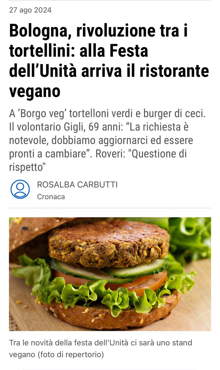 glfelicetti's tweet photo. “Vegani di tutto il mondo, unitevi!”
E per continuare @PDBologna @pdnetwork 
@FestaUnitaBO fate un salto qui https://t.co/HlBzhB02GA https://t.co/zzkyPfwLAR