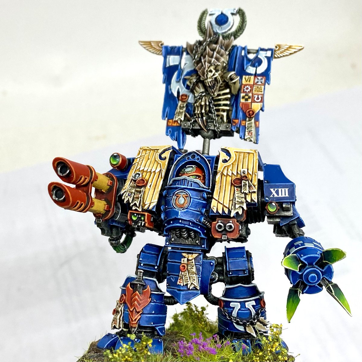 Wonder if ForgeWorld will ever give the ‘Venerable’ treatment to a Redemptor Dreadnoughts?
#WarhammerCommunity #Warhammer40k #Ultramarines #PaintingWarhammer #40k #SpaceMarine