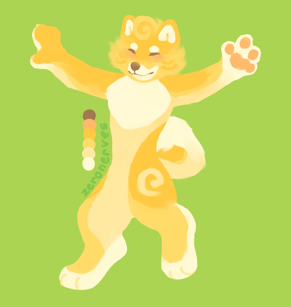 zer0nerves's tweet image. clementine🍋🍥
#furry #furryart