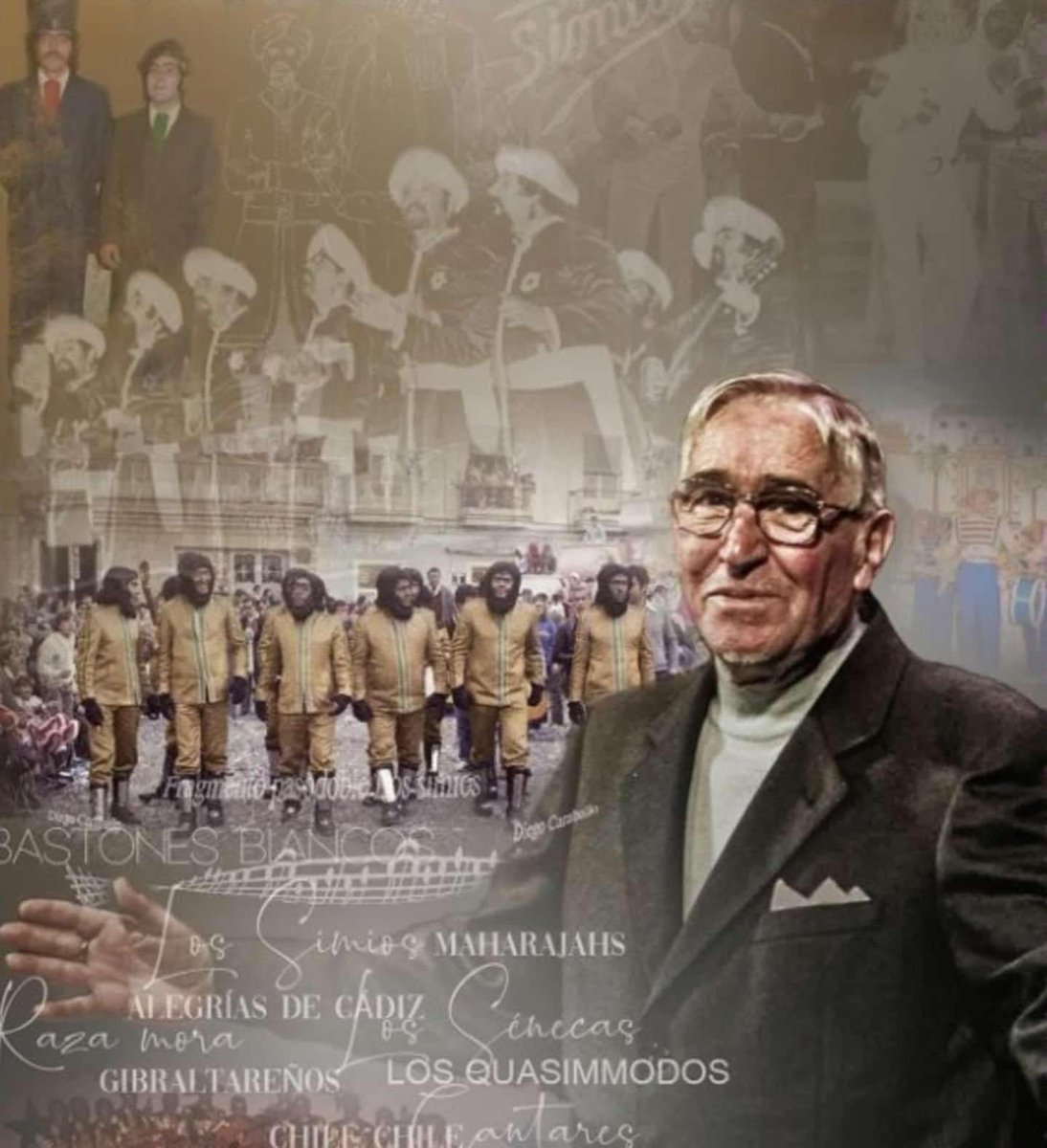 La familia majara está de luto. Diego Caraballo ha fallecido a los 81 años. Componente de la comparsa del puerto y autor del mítico “un 4 de diciembre”  #carnavaldecadiz #losmajaras #puertodesantamaria #4diciembre