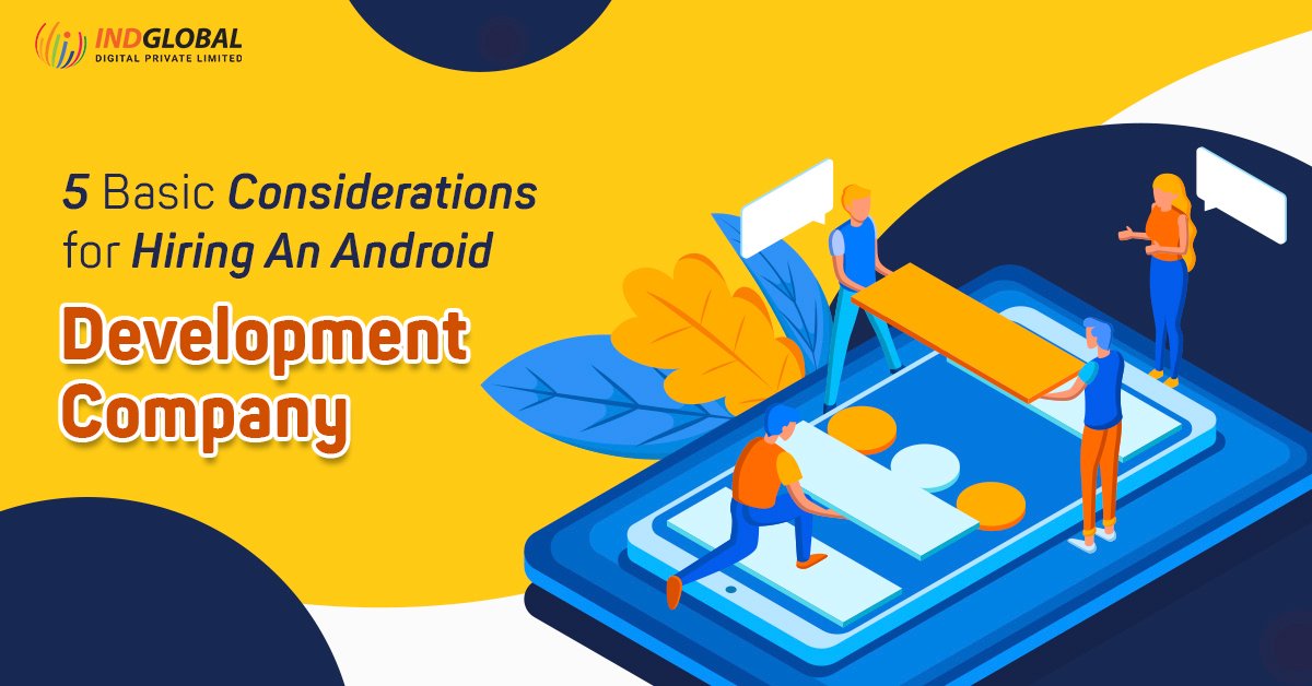 Indglobal's tweet image. 5 Basic considerations for hiring an android development company
Read more- bit.ly/3X2AY5Y
Contact us- 9741117750
Mail us- info@Indglobal.in
#AndroidAppDevelopment #androidappdevelopmentcompany #androidapp #androidapplication #androidappdeveloper #androidappdesign