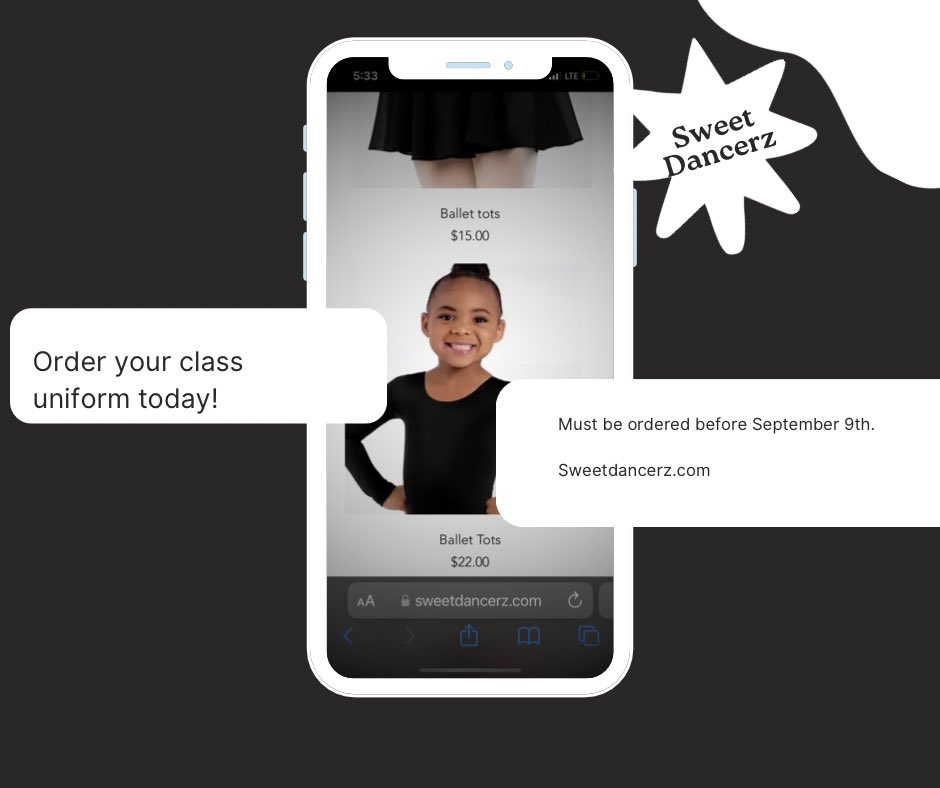 SweetDancerz's tweet image. Hello Sweet Dancerz!

It's almost time to start dancing!
Make sure you are prepared to take classes. 

Happy Wednesday!