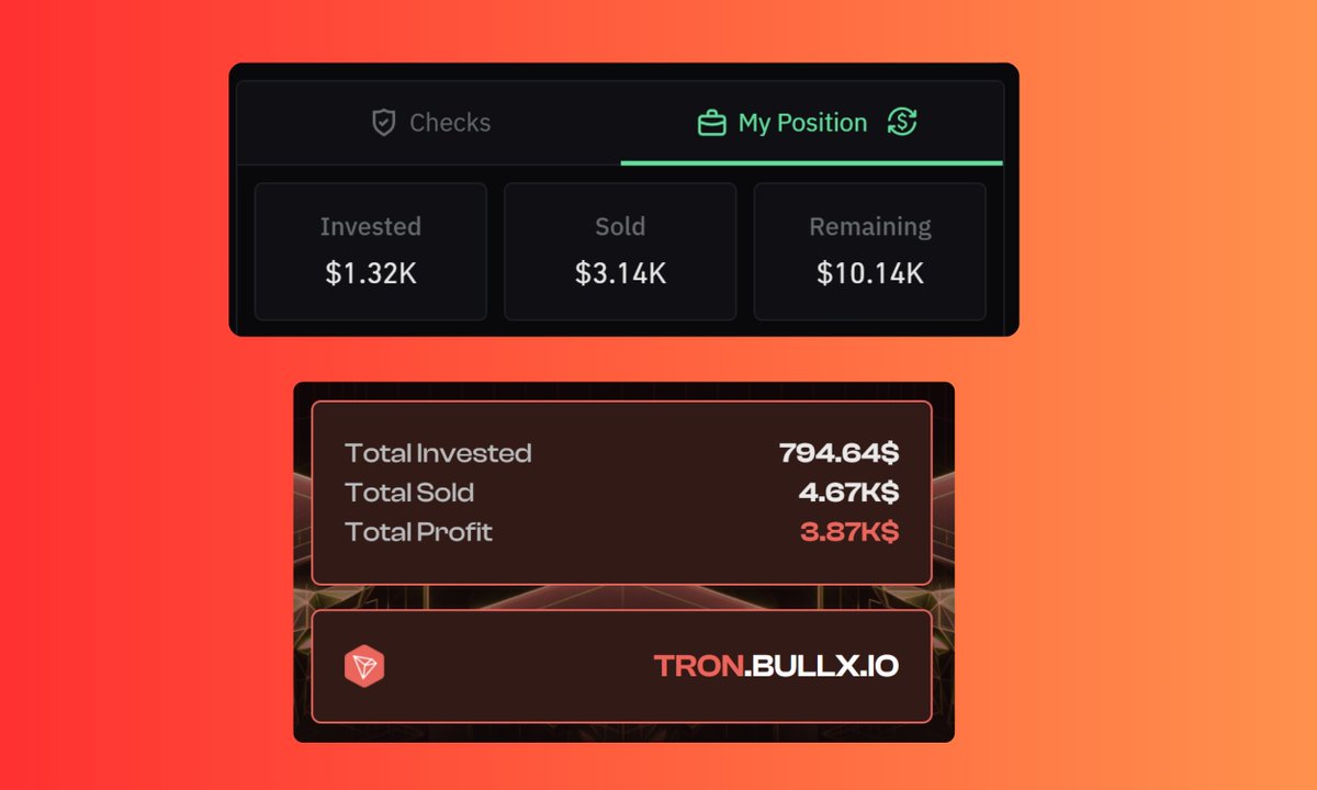 sol_engineer's tweet image. BullX Tron - Limited Invite Access 🤺

Traded this morning with BullX Tron
~$13k in profit.
Yesterday, ~$6k in profit.
$19k in total for 2 days and 3 trades.

Platform is not public, but you can join using this invite in 20 minutes
tron.bullx.io/tron/accessCod…