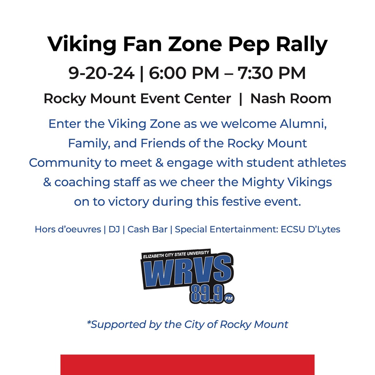 ECSU's tweet photo. We are less than a month away from this yearβs annual Down East Viking Football Classic! ππ Get your tickets TODAY! ποΈ
#ECSU #DEVFC #VikingPride #FootballSeason #CIAA https://t.co/AgKX4qcvkm