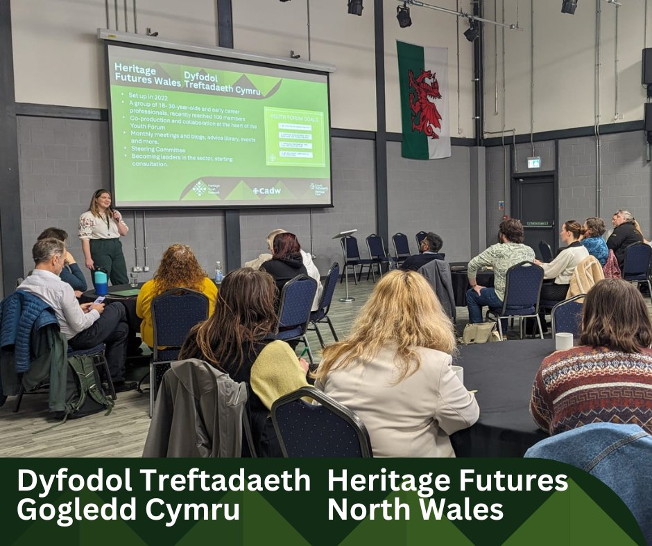 Just 3 weeks until Heritage Futures North Wales! Are you joining us in Wrexham? 

Aimed at 18-30 year olds interested in heritage as a career, we will have talks on routes into the sector, as well as craft workshops, networking &amp; lunch!

Info &amp; tickets: HeritageFuturesNW.eventbrite.co.uk