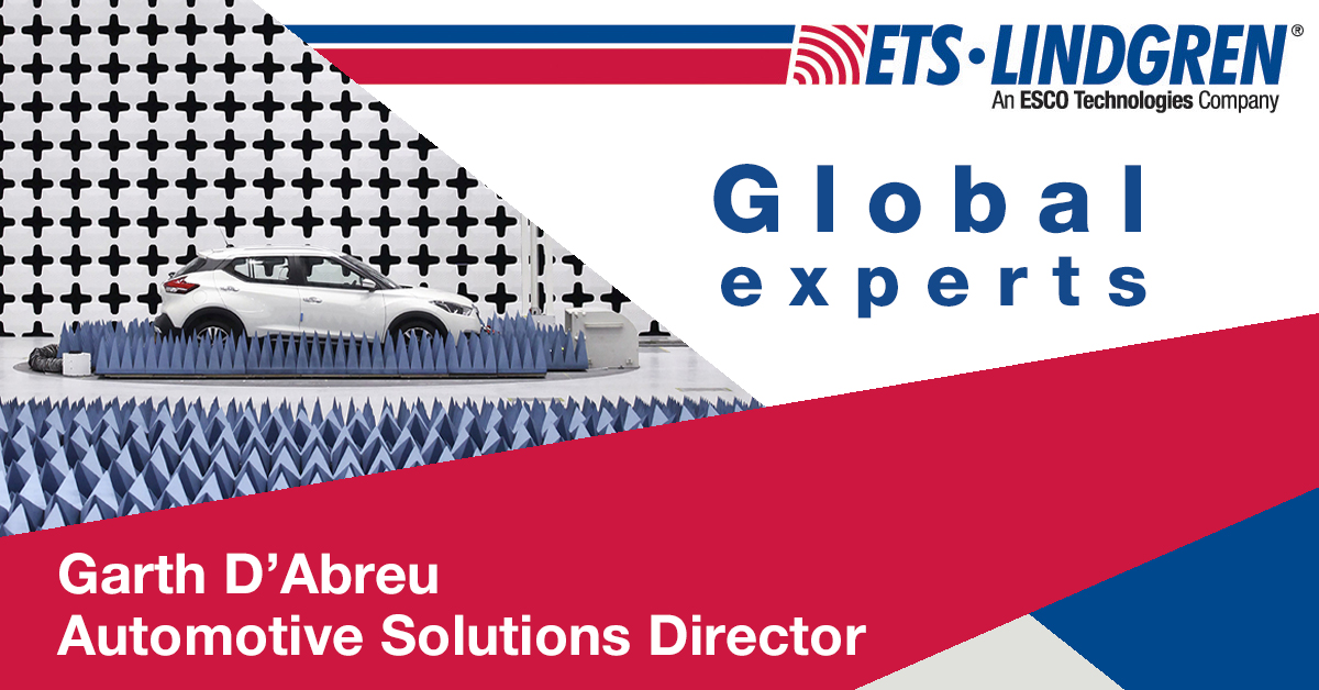 ETSLindgren's tweet image. ETS-Lindgren #GlobalExperts 🌍💯🇬🇧🇺🇸🇩🇪🇫🇮🇵🇱🇯🇵🇨🇳🇪🇸🇮🇩🇫🇷🇧🇷🇹🇷

@ETSLindgren 🌎 Expert Garth D&apos;Abreu, based in our TX 🌎 HQ, has played a vital role in the #automotive + #RF industries for almost 40 years!

Our 🌏 Experts can help no matter where you&apos;re located: ets-lindgren.com