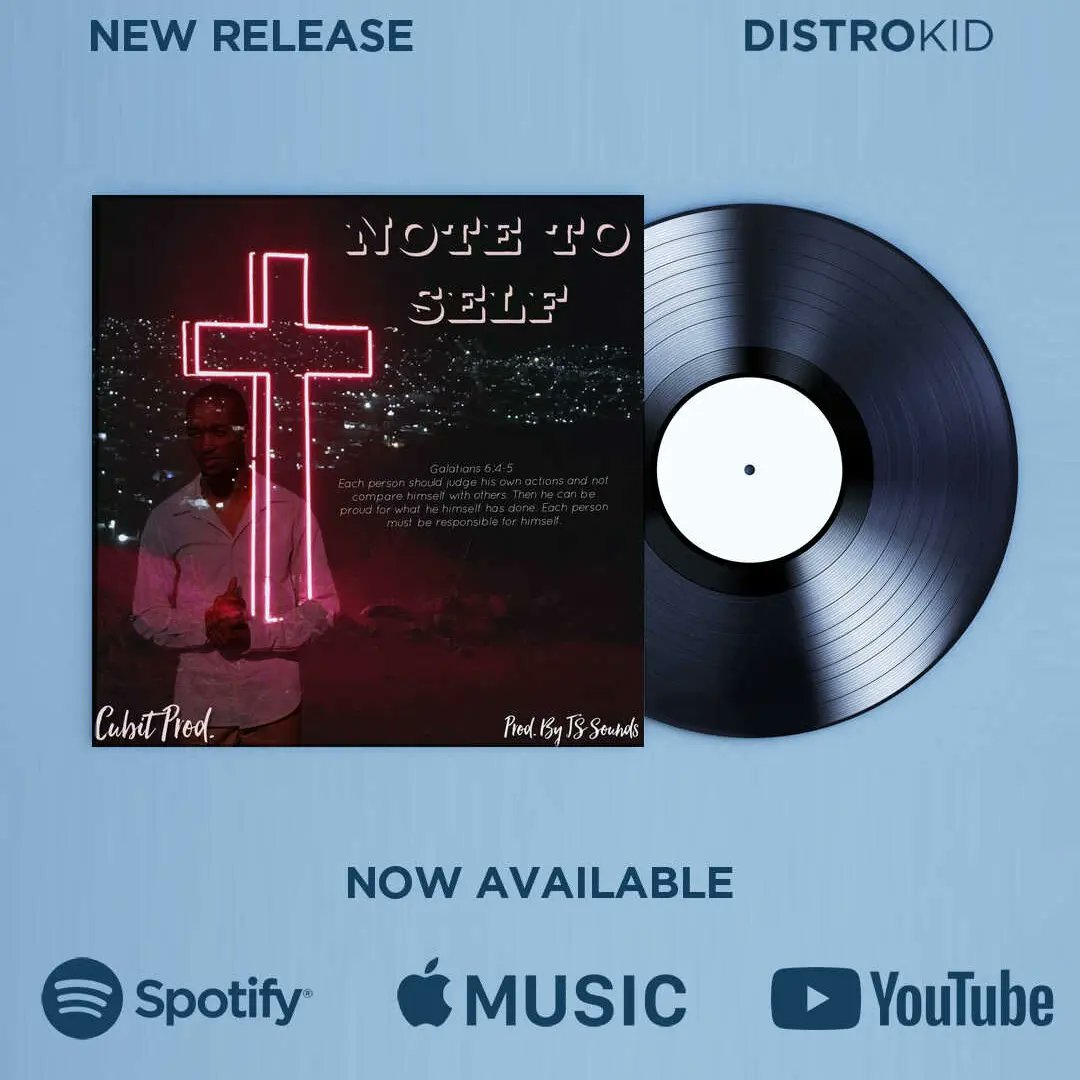 CubitProd's tweet photo. Cubit Prod. - Note To Self (Official Song) 🔥🇿🇦🎶 https://t.co/R6HTkWMbv1

#Christian #rap #fypシ゚ #viral #GospelMusic #christianrap #gospelhiphop #CubitProd #NotToSelf https://t.co/429gDP73Uc