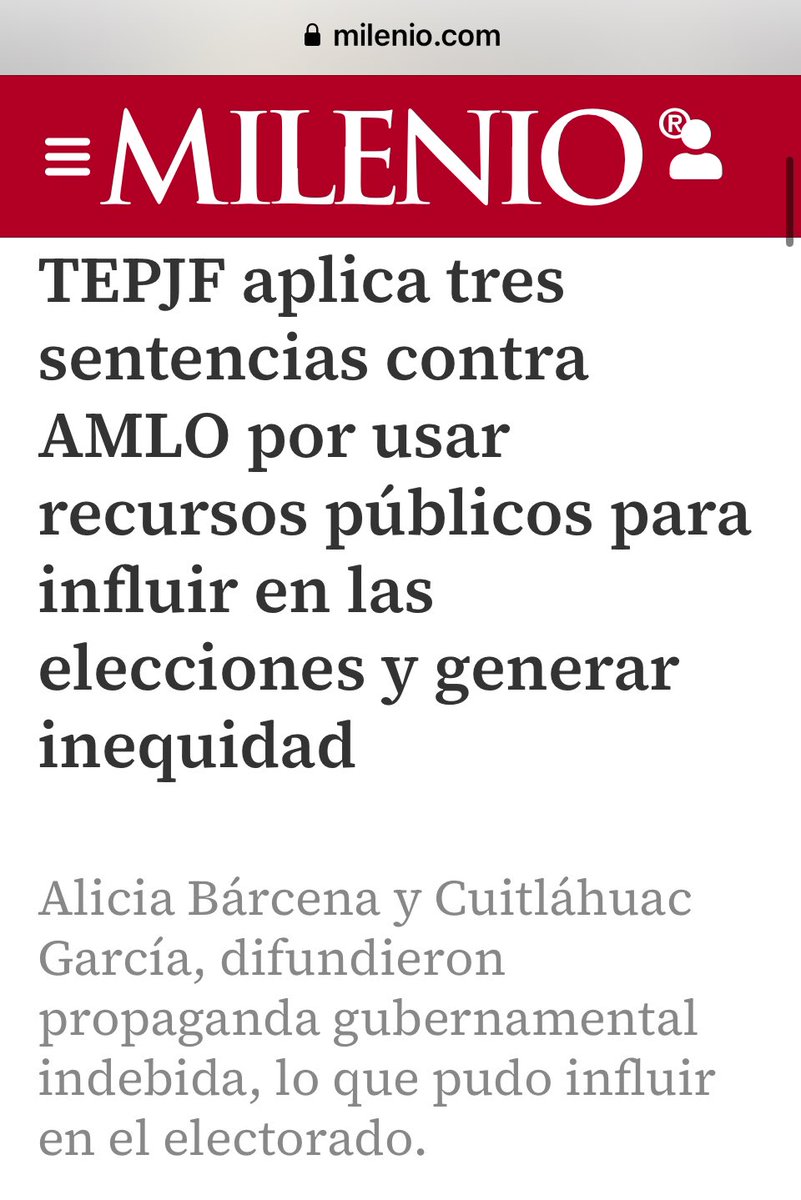 efectocolmenamx's tweet photo. @TEPJF_informa Magistrados Mónica Soto, @JanineOtalora, @ReyesRdzM, @fdelamatap, @FFuentesBarrera y @CVAguilasocho ¿cómo dar mayoría calificada a morena si ustedes mismos admiten que el Ejecutivo los ayudó? Abundan razones en contra de la sobrerrepresentación que el mismo López Obrador empleó. https://t.co/0bjsL4XQvA