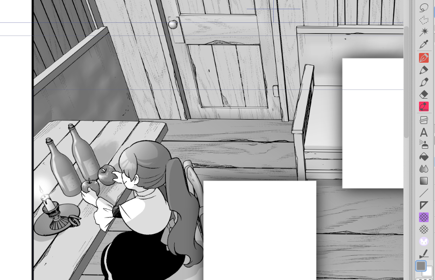 作った3Dがうまくシーンに落とし込めると嬉しい
だが終わらん… 