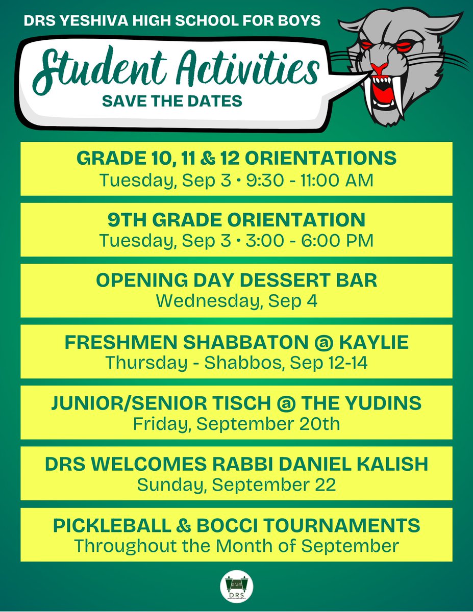 DRS Yeshiva HS tweet media