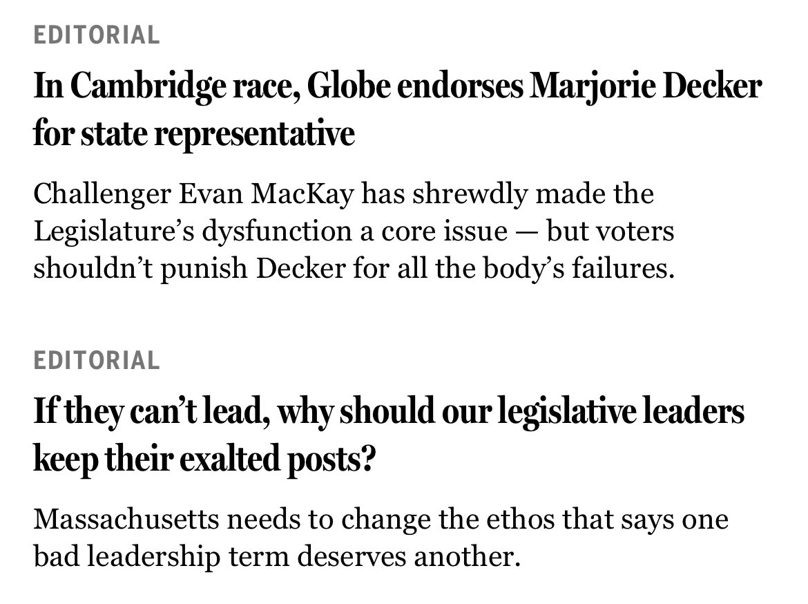 Comical side-by-side from the Globe.