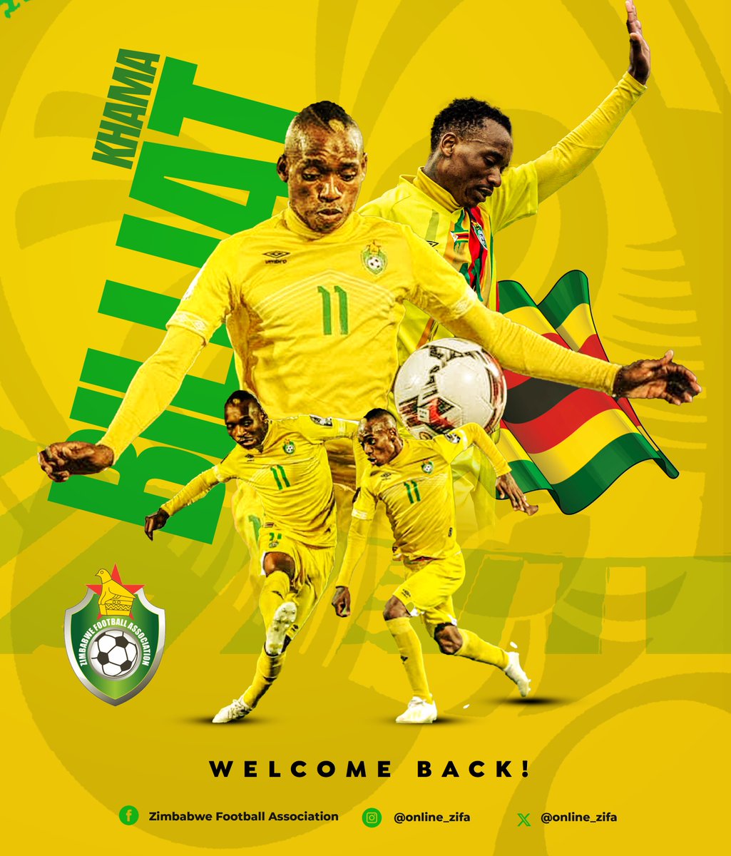 online_zifa's tweet photo. Welcome back! 

#bayawabaya🇿🇼 https://t.co/roz7EfaWAc