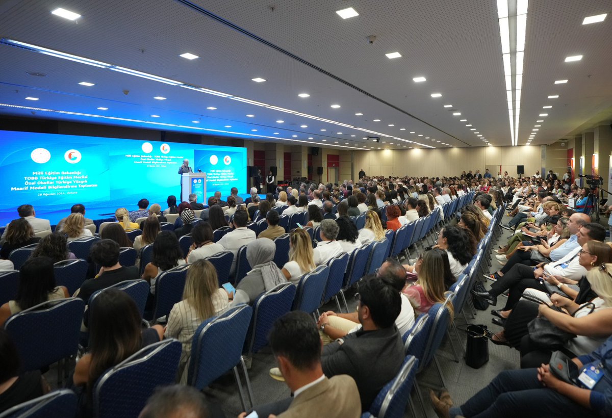 TorontoEgitim's tweet image. Millî Eğitim Bakanlığı ve TOBB Türkiye Eğitim Meclisi Tarafından Düzenlenen Özel Okullar Türkiye Yüzyılı Maarif Modeli Bilgilendirme Toplantısı  yapıldı.

👉🏻 meb.ai/Ufy7h6hf