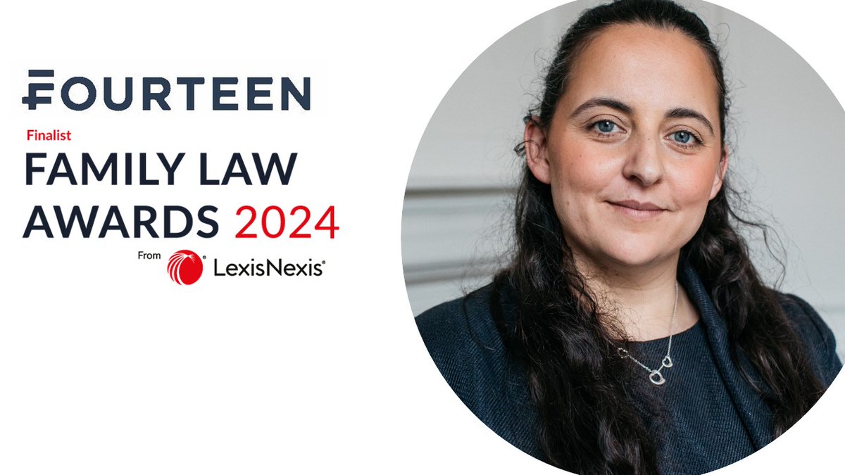 Congratulations to FOURTEEN's Clare Bishop who has been shortlisted for the LexisNexis 2024 Family Law Young Barrister of the Year. We are delighted for Clare and pleased for the second time this year to see her hard work being recognised. <a href="/JPFamilyLaw/">JPFamilylaw</a> #FLA2024