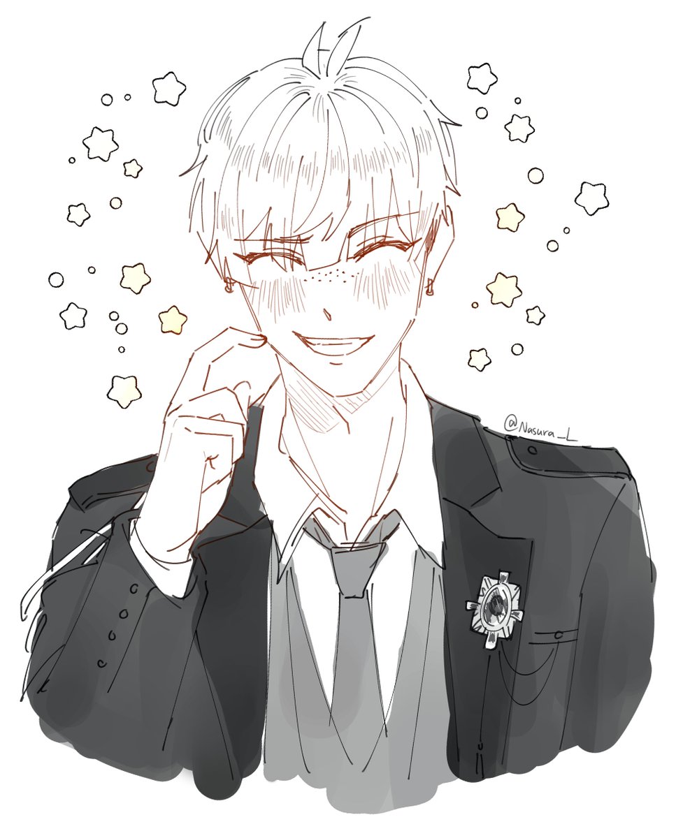 Nasura_L's tweet photo. A boy with a youthful smile 🌟
#東ディバ絵札 https://t.co/z1okIYjjxX