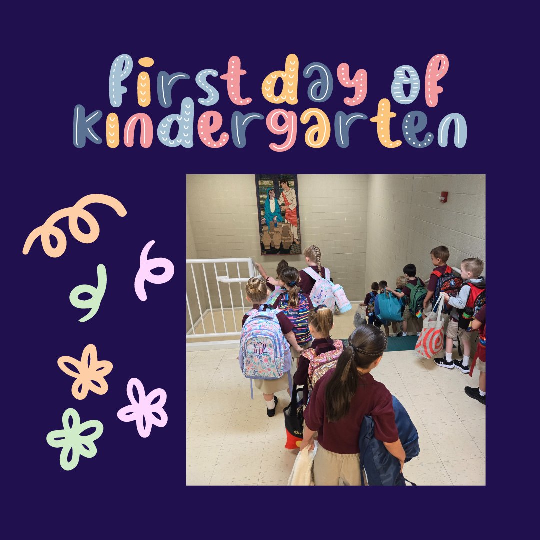 ICAKnights's tweet photo. Our kindergarten stars shined brightly on their first day!  Each child embraced new beginnings enthusiastically and joyfully, guided by Miss Lehane and surrounded by friends new and old. Here's to a year full of learning and laughter! 
#lovelearningleadership #kindergarten https://t.co/Y2nVCbjSvU