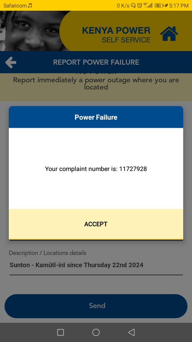 JohnAdroind's tweet photo. @KenyaPower No power whole estate since thursday https://t.co/X9tw6aIo6m