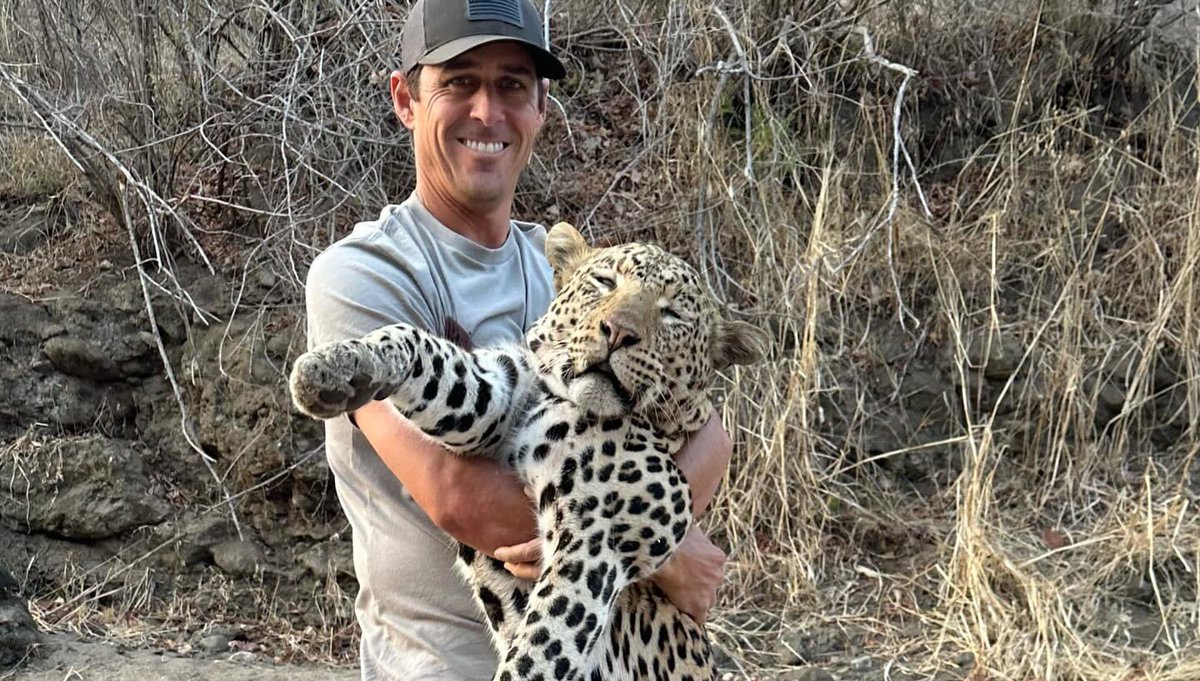 Xpose Trophy Hunting (@xposetrophyhunt) on Twitter photo Austin Parks (austinhunts) 'took' this 'great' leopard in Zimbabwe with Mbalabala Safaris. Say it as it is. You murdered this cat. Vile excuse of a human. 🤬RT
#BanTrophyHunting
<a href="/SARA2001NOOR/">Sara✌️💙🍉peaceFOReveryone</a> <a href="/Angelux1111/">Angel</a> <a href="/Gail7175/">WatchDominion.com Ⓥ</a> <a href="/DidiFrench/">Di Dee Ⓥ 🇦🇺 🇺🇦 🌻 🌊</a> <a href="/Lin11W/">🌱🌹❤️ Anonymous for the voiceless ❤️🌹🌱</a> <a href="/PeterEgan6/">Peter Egan</a> Austin Parks (austinhunts) 'took' this 'great' leopard in Zimbabwe with Mbalabala Safaris. Say it as it is. You murdered this cat. Vile excuse of a human. 🤬RT
#BanTrophyHunting
<a href="/SARA2001NOOR/">Sara✌️💙🍉peaceFOReveryone</a> <a href="/Angelux1111/">Angel</a> <a href="/Gail7175/">WatchDominion.com Ⓥ</a> <a href="/DidiFrench/">Di Dee Ⓥ 🇦🇺 🇺🇦 🌻 🌊</a> <a href="/Lin11W/">🌱🌹❤️ Anonymous for the voiceless ❤️🌹🌱</a> <a href="/PeterEgan6/">Peter Egan</a>