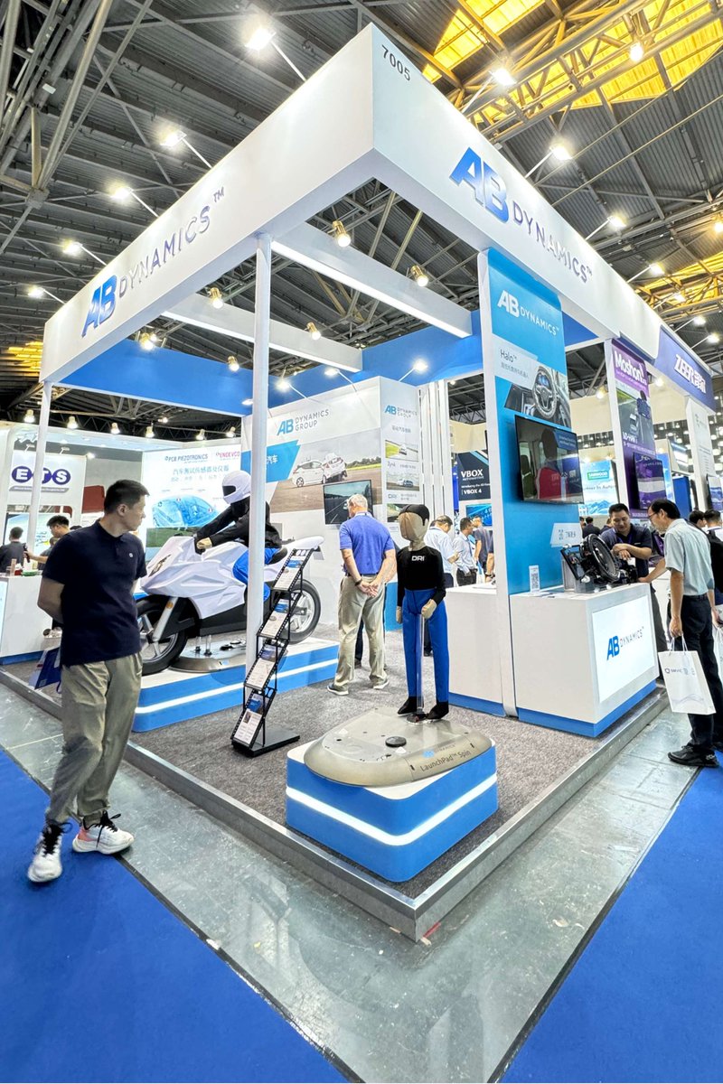 ABDynamics's tweet image. This week, we are back in Shanghai exhibiting at the Automotive Testing Expo China. Visit us at booth #7005 to see our latest ADAS test equipment, including the new child variant of the Soft Pedestrian 360, the GTC Remote and the LaunchPad Spin. 🇨🇳

#AutoTestChina