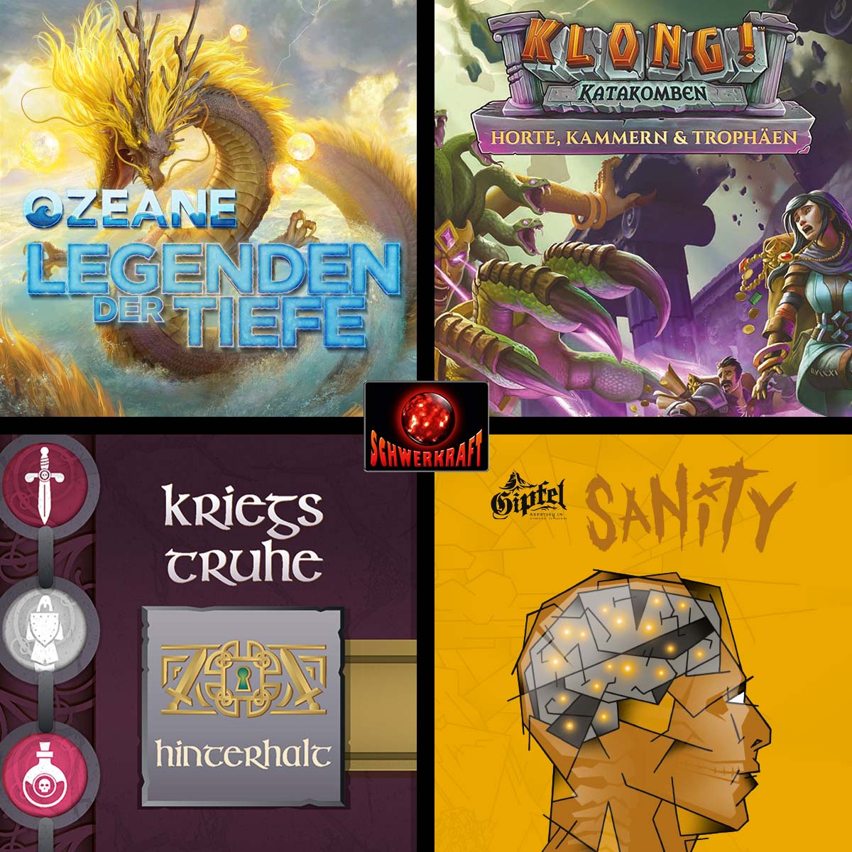 KraftSpiele's tweet image. Seit 10 Jahren halten wir am Versprechen fest, immer alle Erweiterungen zu unseren Spielen zu machen. Daher wollen wir heute 4 Erweiterungen vorstellen, die wir 2025 bringen werden: schwerkraft-verlag.de/blog/wir-bring… #Klong #Ozeane #Kriegstruhe #Gipfel