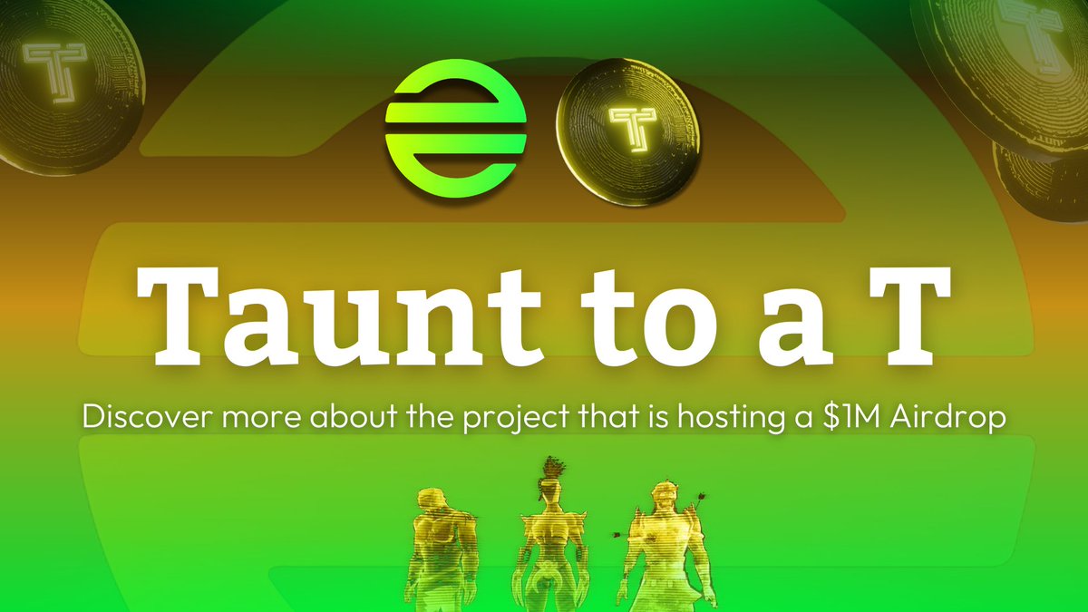 devvelaunchpad's tweet photo. 1/ The launch of @TauntCoin token is getting closer by the day, so it's time to take a deep dive into the project 🤿

This is Taunt for you, down to a T: https://t.co/5sLzzUSp5H