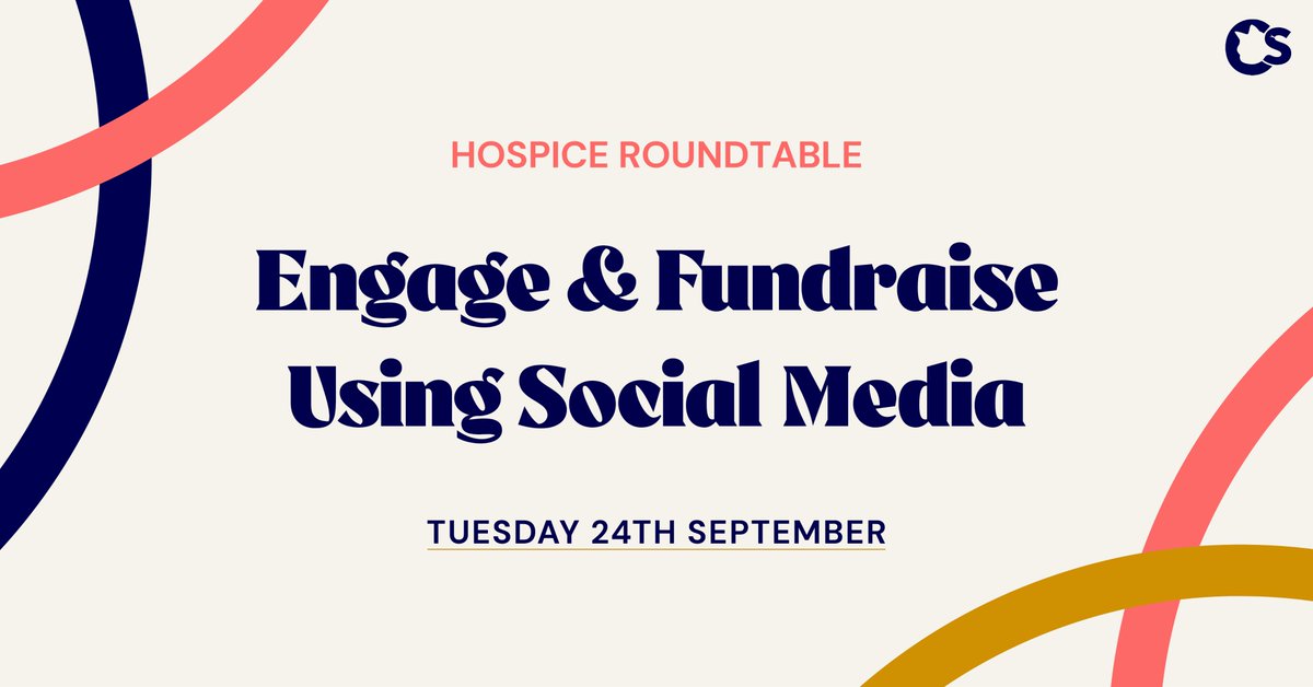 Join us on Tuesday 24th September for our next Hospice Roundtable!💬

In this free webinar, our panel will discuss best practice for connecting with your online audience, creating compelling content, and inspiring support for your hospice.💡

Register now: us02web.zoom.us/webinar/regist…