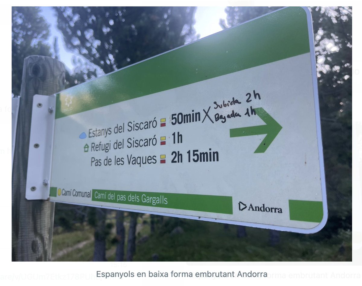 Espanyols en baixa forma embrutant Andorra