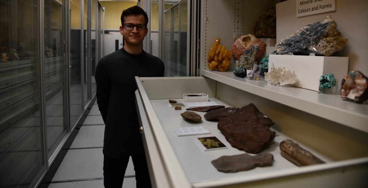 lapworthmuseum's tweet photo. Our @LeicsMusStud students have designed their own displays for the Museum's behind-the-scenes tours!

Read all about their choices at https://t.co/vEHzsExaMY and be sure to book a tour for your chance to see these dazzling drawers!

@unibirmingham @geology_bham @ace_national https://t.co/vHP3Qdqs9M