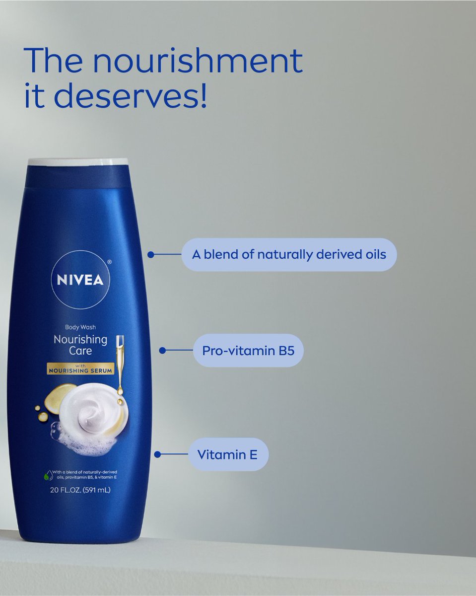 We upgraded our bottles so you can upgrade your shower experience 🚿​
​
Link to shop. amzn.to/4784s7c

#NIVEAUSA #NourishOn #NourishWithNIVEA #KeepingItFresh