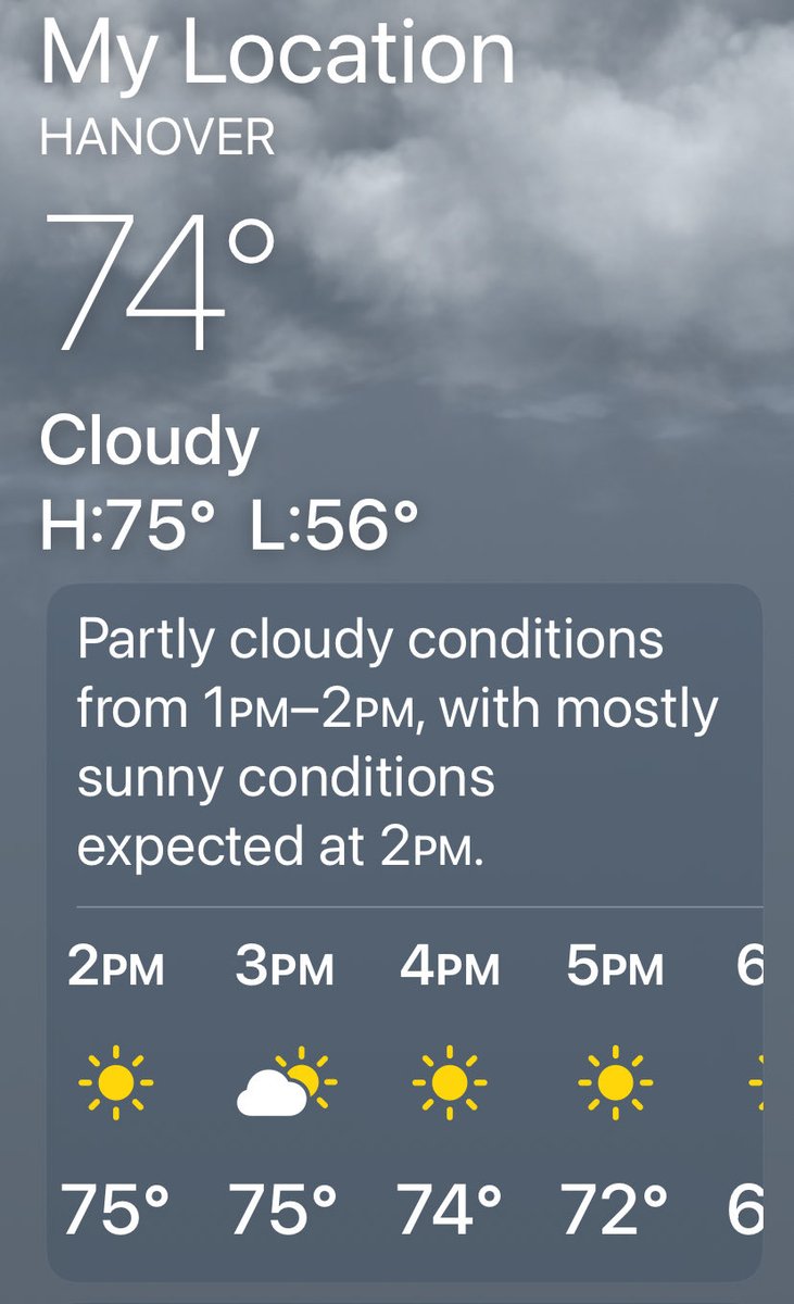 I’m enjoying my trip to ⁦@Dartmouth for the latest Medicine in the Media conference. The fact that the high temperature in NH will be 25 degrees cooler than in D.C. is also pretty nice.