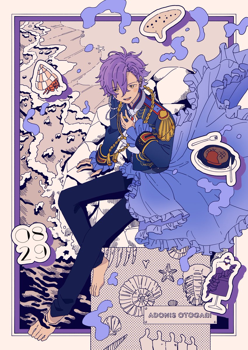 0_0sanagi's tweet photo. 💜🦇🍖 #乙狩アドニス誕生祭2024 https://t.co/bVaYQJjHha