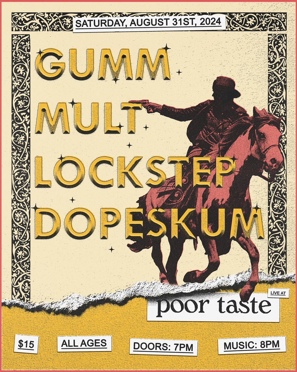 ROCKING THIS WEEKEND WITH LOCKSTEP IN BIRMINGHAM (8/30) AND CHATTANOOGA (8/31)