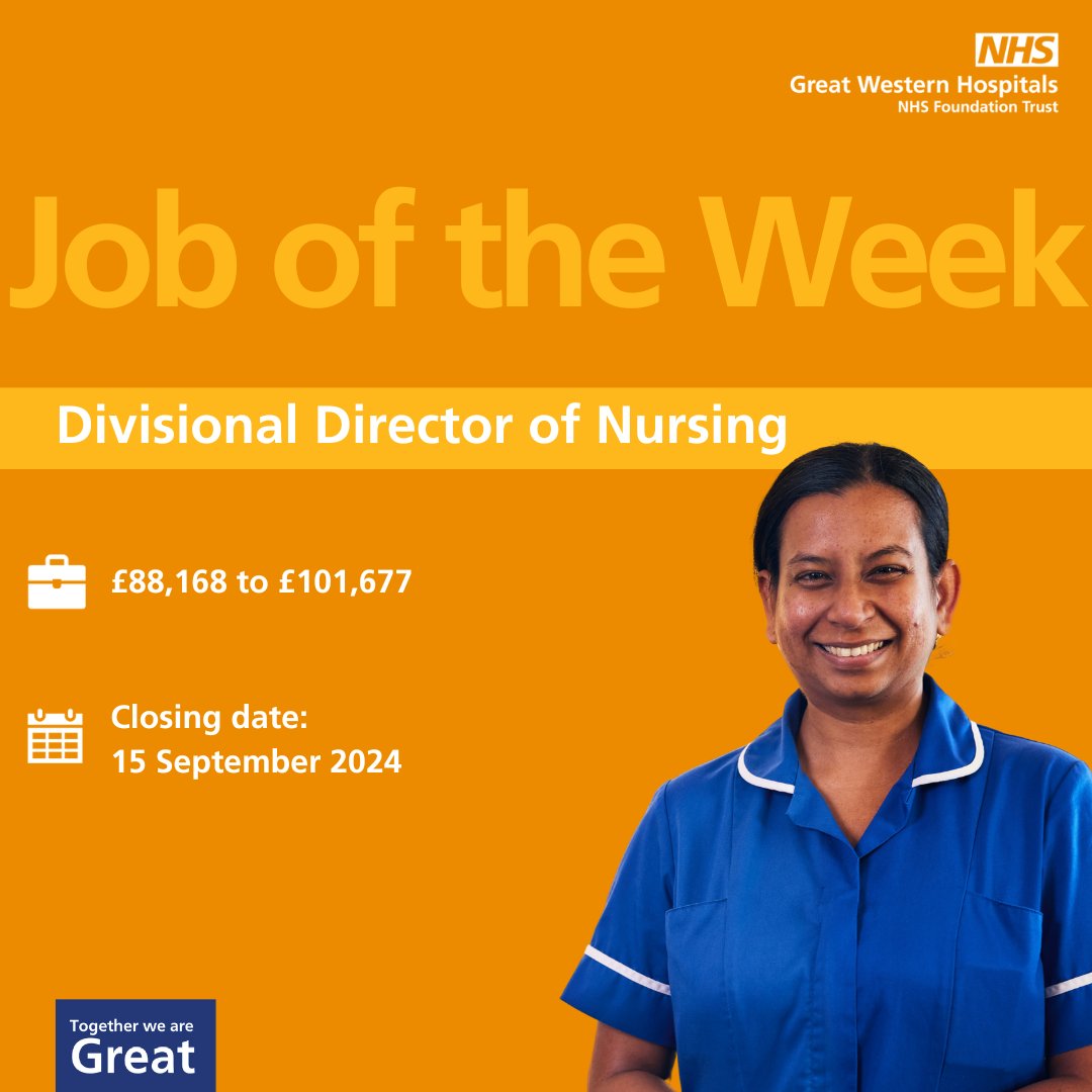 We're looking for a passionate and committed Divisional Director of Nursing to join our Integrated Care and Community Division.
Find out more and apply today: beta.jobs.nhs.uk/candidate/joba…