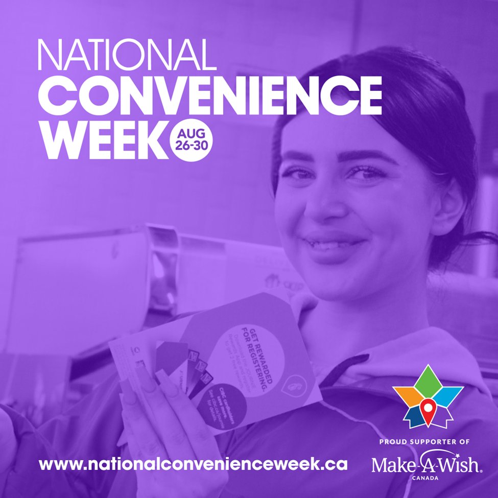 NCW is in full swing! Join us in celebrating convenience store owners, operators and employees across Canada. This event raises funds for Make-A-Wish Canada, over $1 million has been raised since its inception.