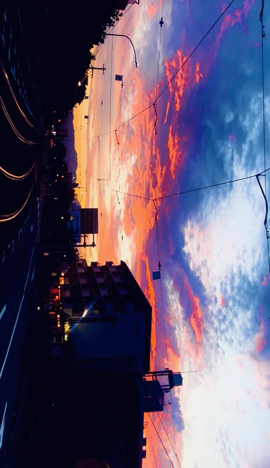 どっかで見た空