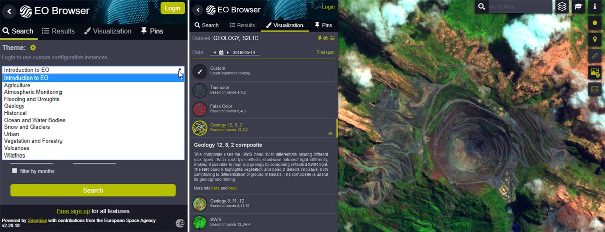i_ameztoy's tweet photo. This was possible thanks mainly to the people, but obviously also to #OpenData + free, #opensource tools (& proprietary). Thanks to initiatives like #EOBrowser (@sentinel_hub) which was a game changer or developments like geemap (@giswqs) which I currently use at work. 5/15-> https://t.co/sqjCog4LY5