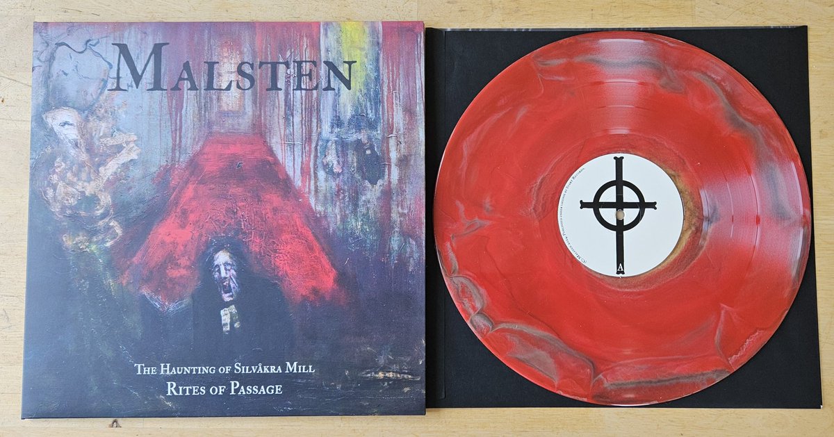 Malsten1's tweet photo. There's still coloured vinyls of "Rites of Passage" left at Svart Records if you want the most limited version of the album (100 pcs)!

https://t.co/bE2KowqCE6
...
#malsten #malstenband #malstendoom #svartrecords #doom #doommetal #colouredvinyl #limitededition https://t.co/KUe1siOCip