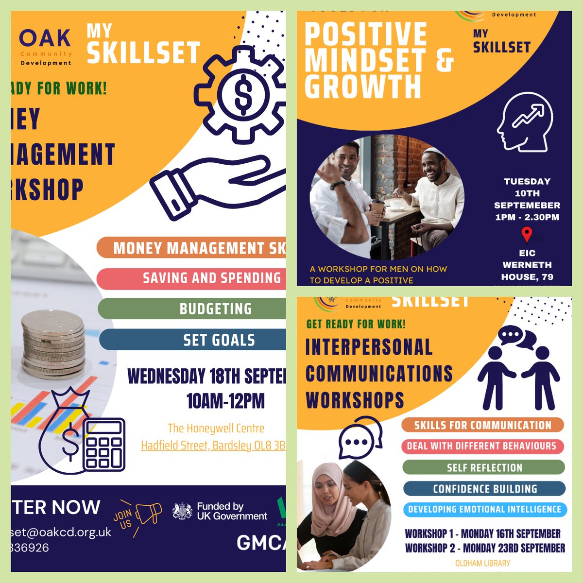 Great Health event today <a href="/HWOldham/">Healthwatch Oldham</a> with lots of service providers ,sharing information &amp; networking. Lovely to see families coming along &amp; benefitting. Lots of interest &amp; registrations for upcoming <a href="/community_oak/">OAKCommunityDevelopment</a> <a href="/BameConnect/">BAME Connect</a> courses &amp; workshops. #communityengagement <a href="/WEAadulted/">The WEA</a>