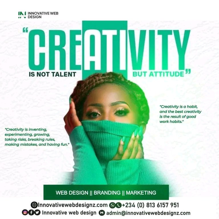 Be creative! Do things differently! 

Good day from all of us at INNOVATIVE WEB DESIGN

Lagospedia Black Axe #Hamster Kombat TG Omori #FREEDUROV The DSS