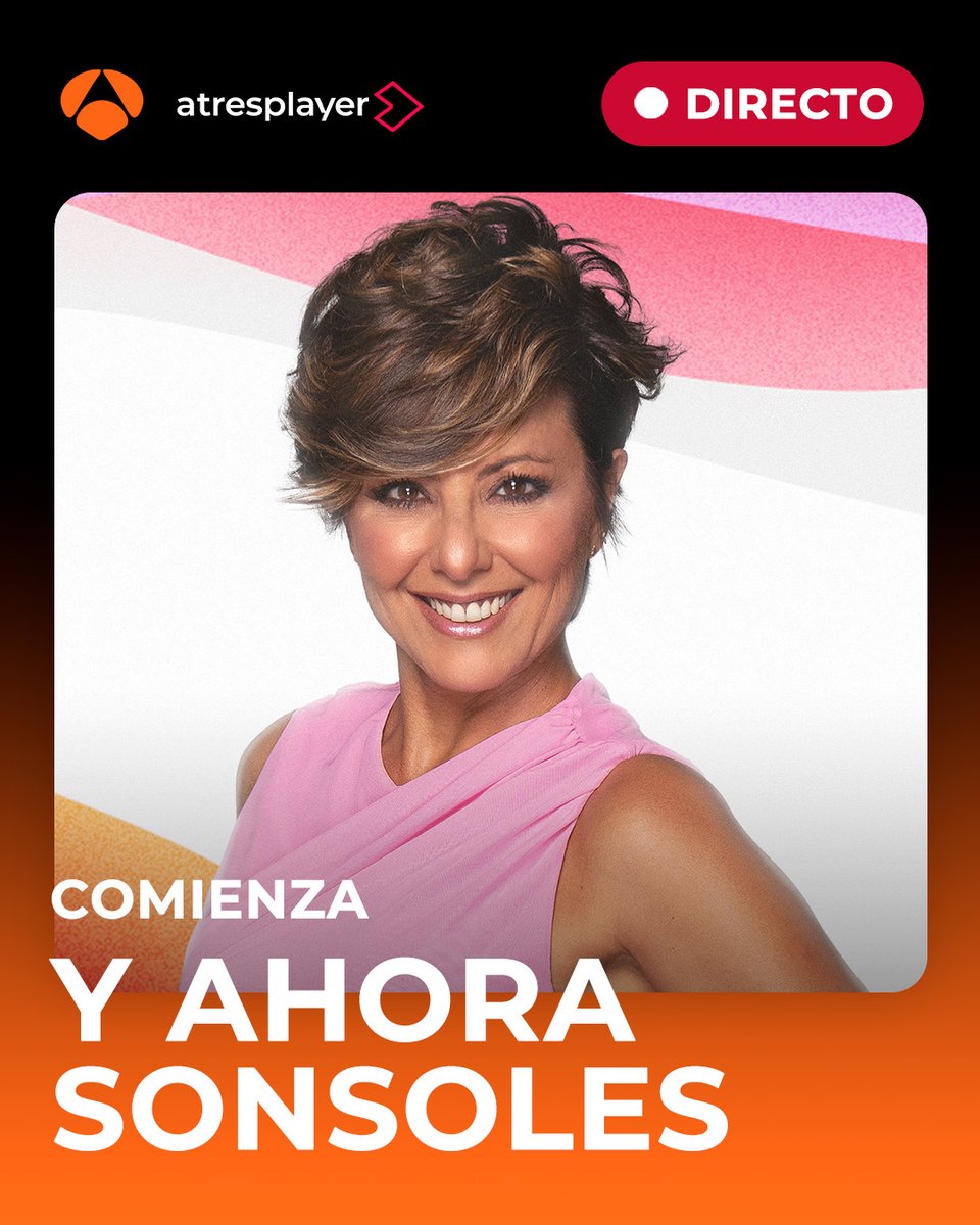 YAhoraSonsoles's tweet image. 3,2,1... ⚡ ¡#YAS! 

🧡 Vente a pasar una gran tarde. 

💬 Te leemos en #YAS28Ago. 

Directo ▶️ ow.ly/R24p50LkzOW