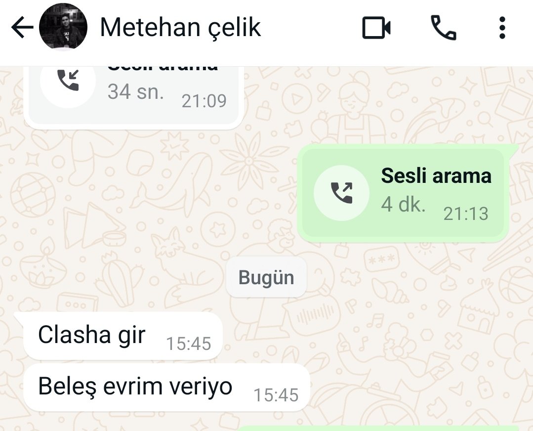 atfkaan's tweet photo. Benim biraderin çok önemli acil wp bak dediği mesaj. https://t.co/KCHLQAISEb