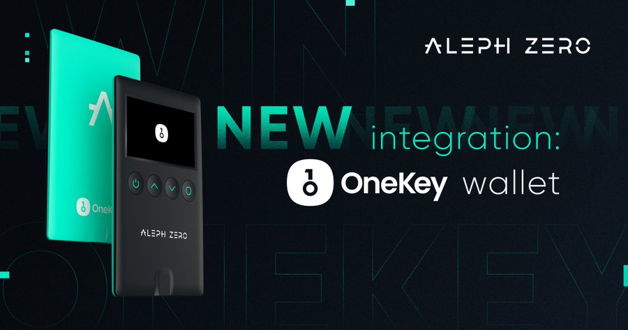 Definews_Info's tweet photo. 👀 @Aleph__Zero has been partnered with @OneKeyHQ 

🧩 #OneKey provide simple and efficient software wallets as well as unbeatable and secure hardware wallets

🔽 VISIT
https://t.co/3q2MhuLMKQ
#Definews https://t.co/x9fuQnREbY