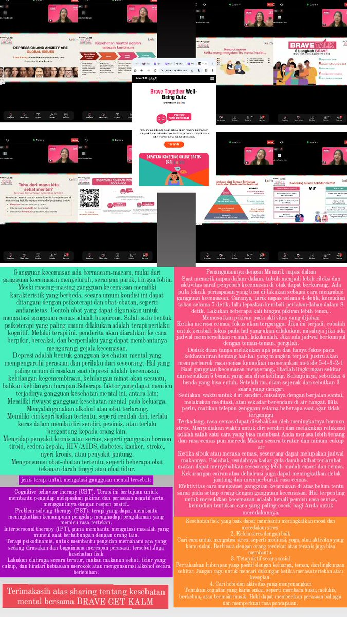 Insight yang menginspirasi, terimakasih atas webinar nya!
Sangat membantu untuk mengembalikan kesehatan mental saya saat ini 🙏🏻🙏🏻💚💚😭
<a href="/MaybellineINA/">Maybelline Indonesia</a> <a href="/get_kalm/">Aplikasi Konseling Online Paling Fleksibel</a>