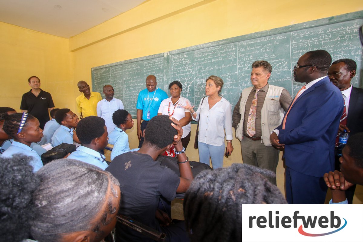 "The🌎Fund for #EiEPC, <a href="/EduCannotWait/">Education Cannot Wait</a>, visited #Haiti in July to review the situation of schools &amp; #education in the country. Following the visit, #ECW confirmed the allocation of $2.5M to support educational efforts in the West &amp; Artibonite departments."

V/@ReliefWeb: