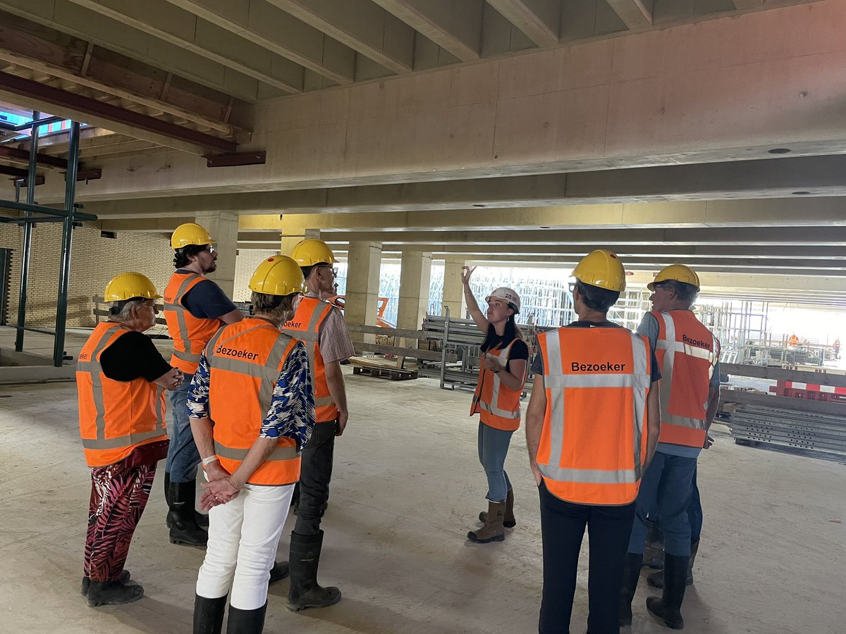 Mooi bezoek gebracht aan bouwplaats station Groningen, georganiseerd door <a href="/CUprovGroningen/">CU Groningen (prov)</a>. Indrukwekkend project, waarbij de treinen (bijna de hele tijd) blijven rijden.